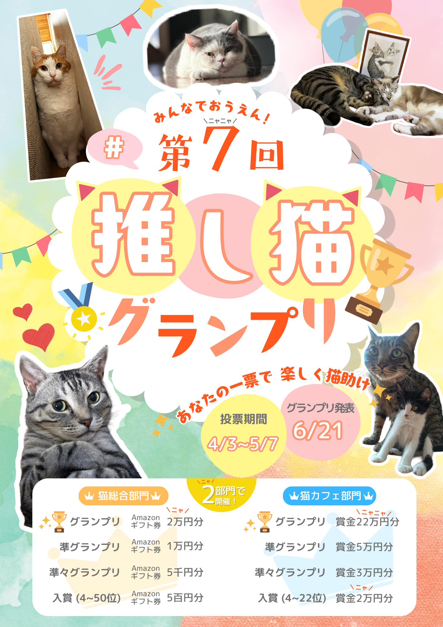 第7回#推し猫グランプリ - 日本猫ねこ協会